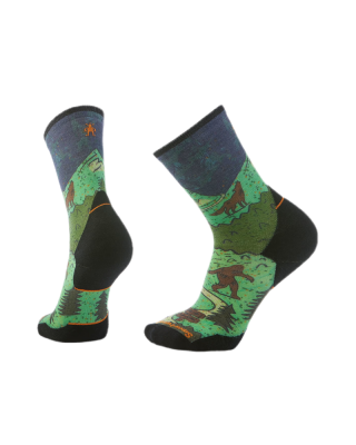 Ponožky SMARTWOOL TRAIL RUN Targeted Cushion Neature Print Crew